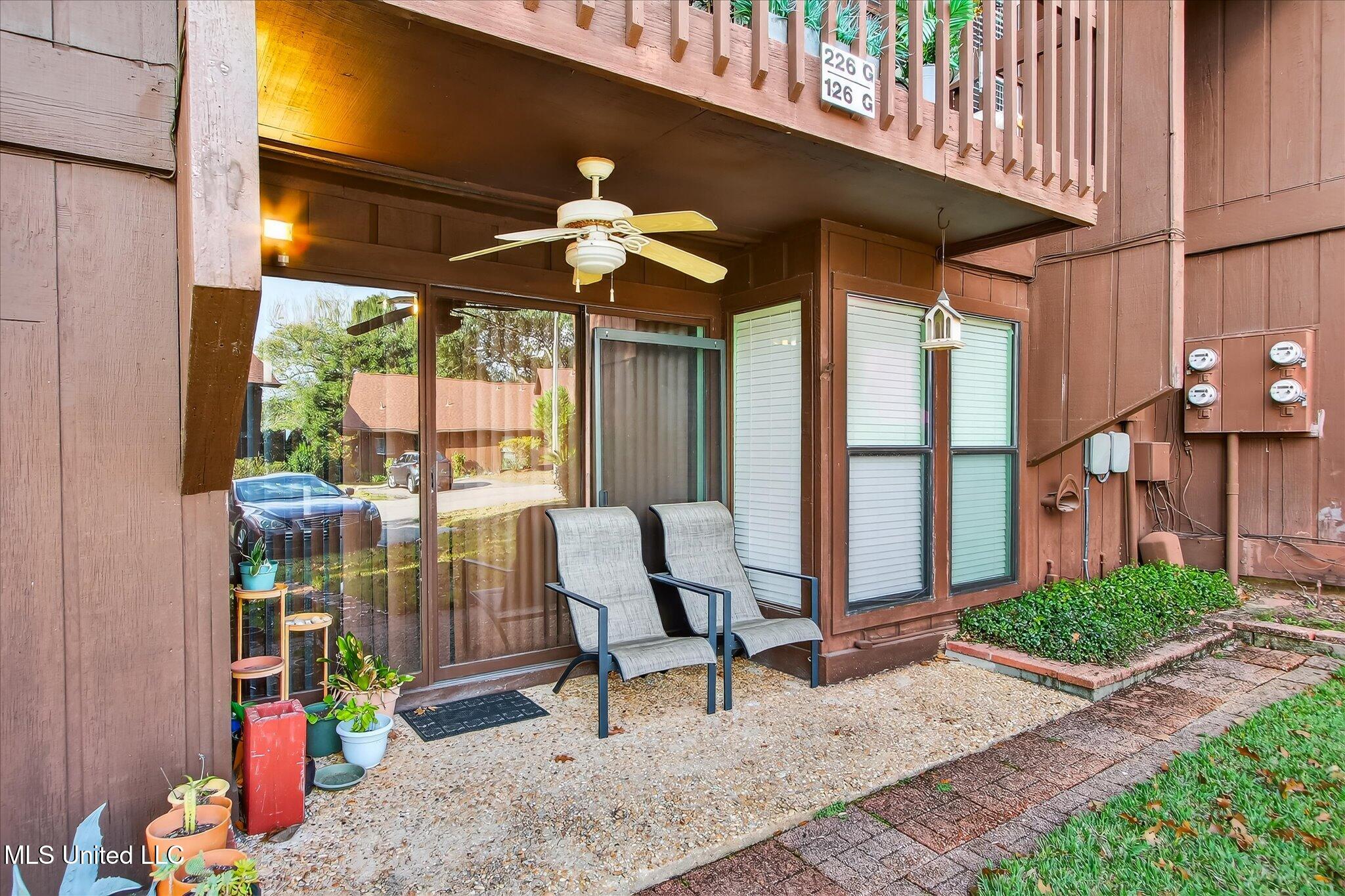 126 Molokai, Unit G Diamondhead, MS 39525 - Photo 28 of 30 Rear Porch