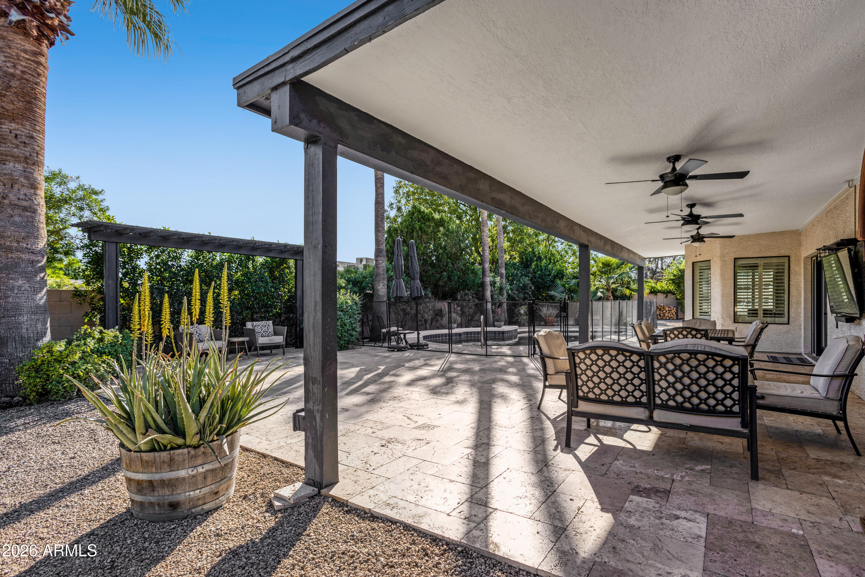 601 East Silver Creek Road Gilbert, AZ 85296 - Photo 37 of 47 Backyard view 1