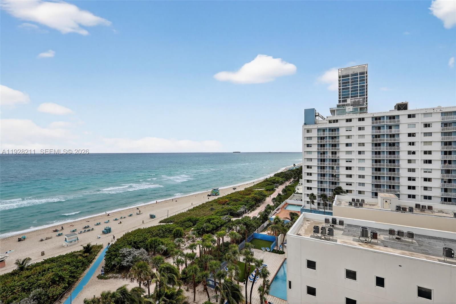 7135 Collins Avenue, Unit 1015 Miami Beach, FL 33141 - Photo 28 of 41 a view of building with ocean view