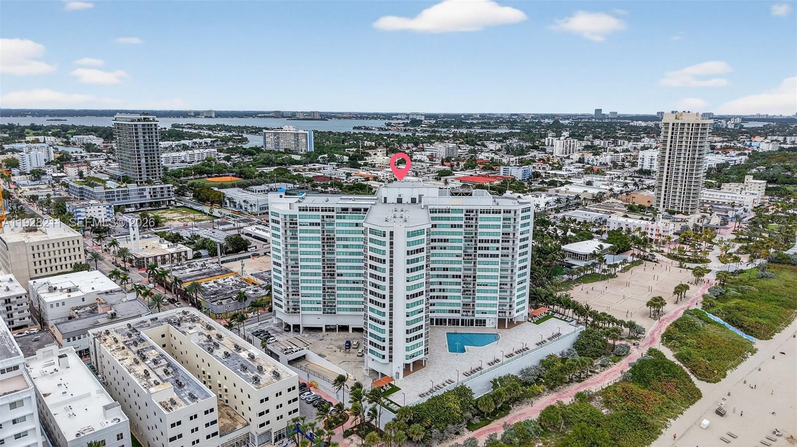7135 Collins Avenue, Unit 1015 Miami Beach, FL 33141 - Photo 34 of 41 an aerial view of city