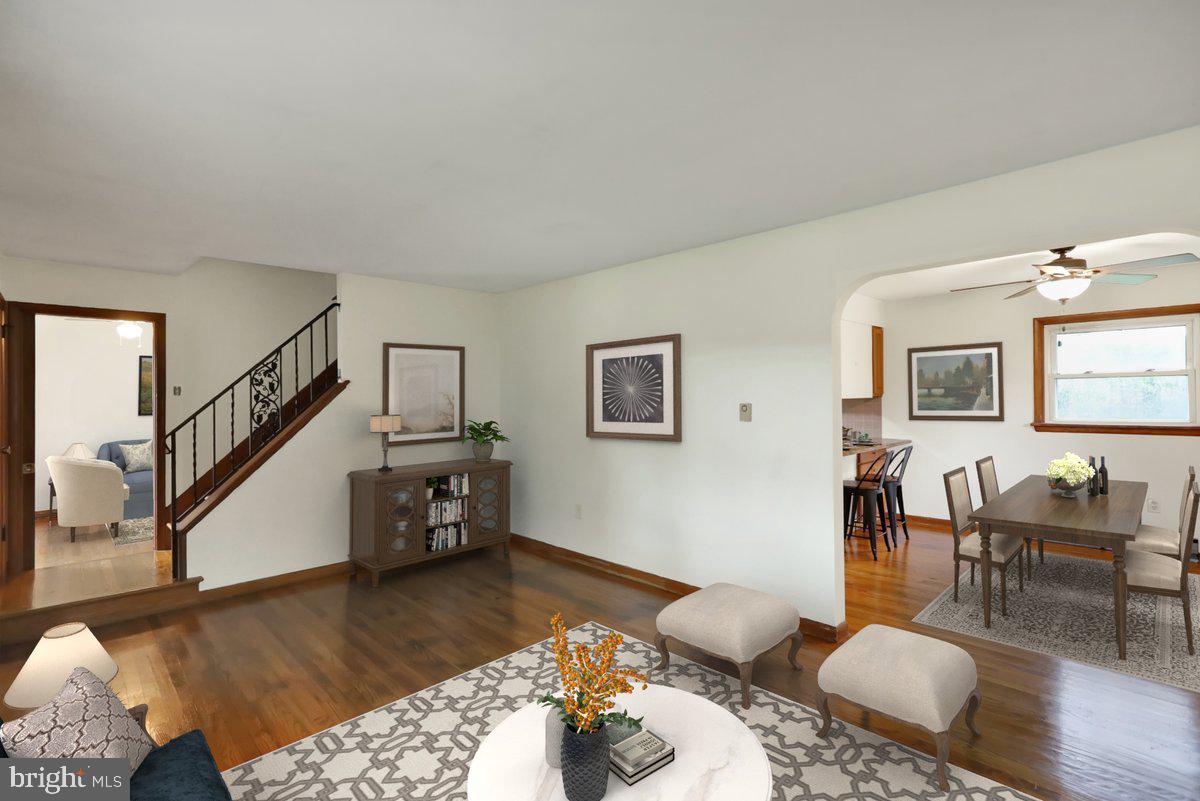 1734 Becker Road Manheim, PA 17545 - Photo 12 of 30 a living room with furniture and wooden floor
