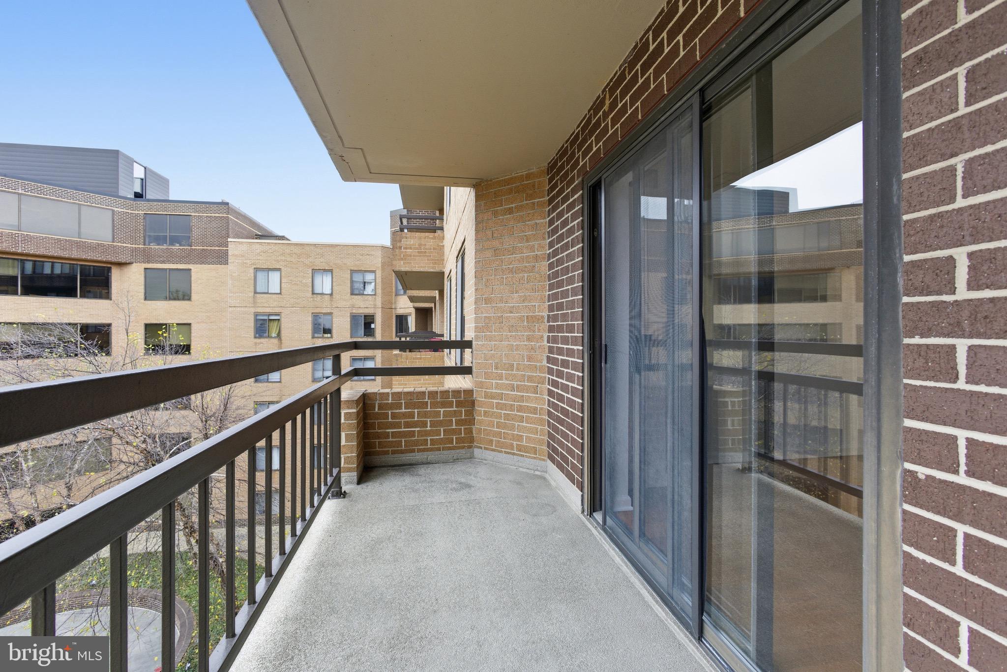 2111 Wisconsin Avenue Northwest, Unit 504 Washington, DC 20007 - Photo 11 of 17 a view of balcony with city view
