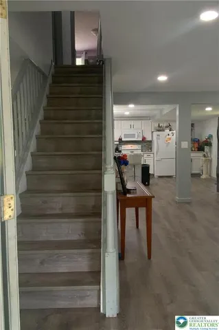 a view of entryway and hall