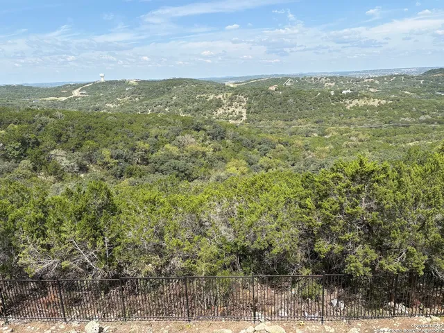 a view of city and mountain
