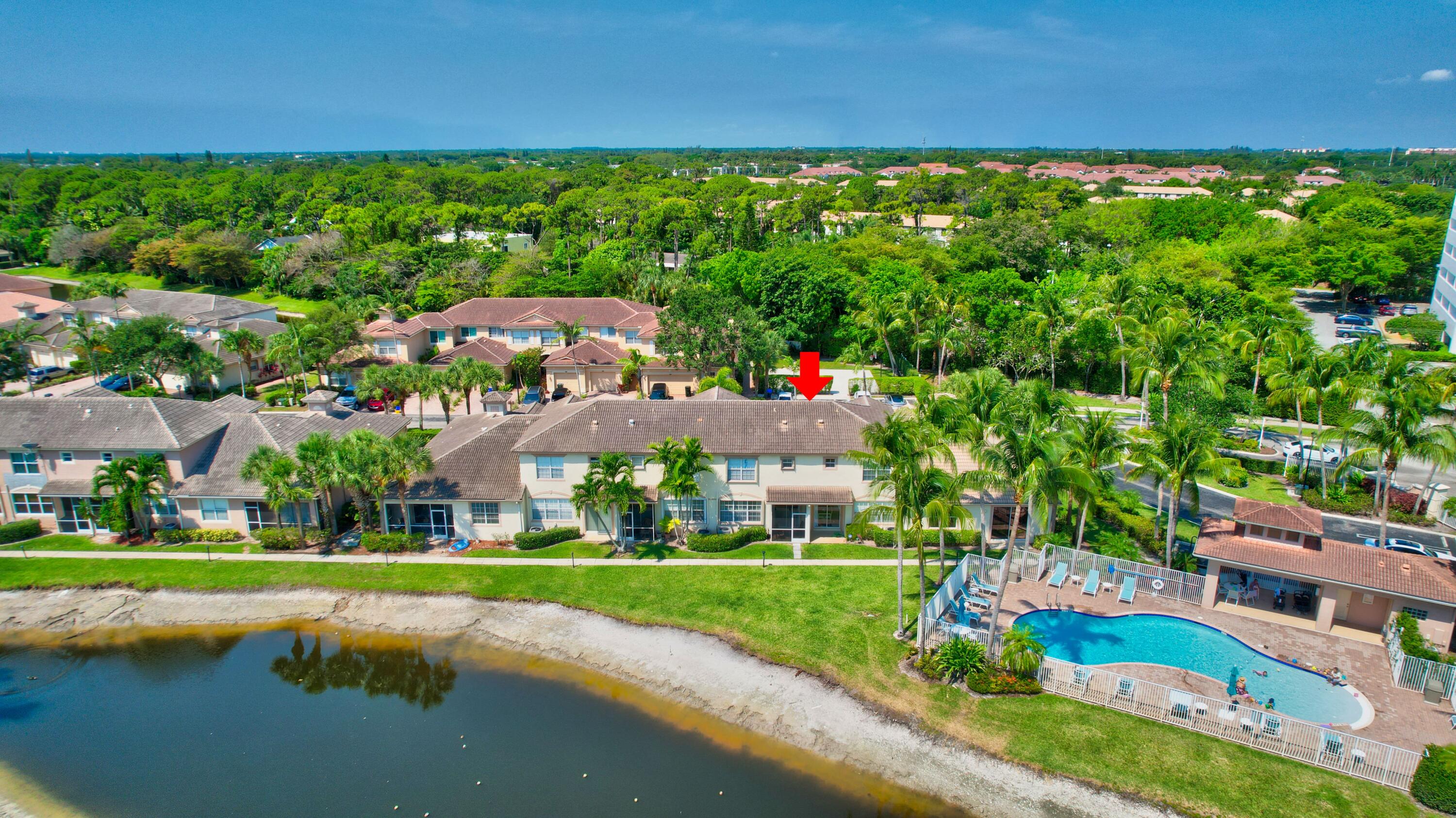 105 Coconut Key Lane Delray Beach, FL 33484 - Photo 24 of 24 Aerial View