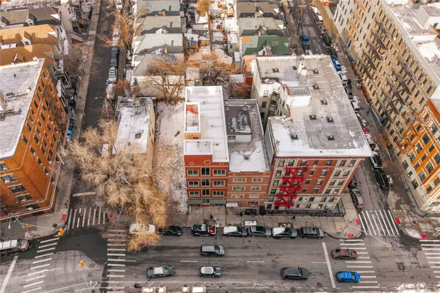 an aerial view of residential building