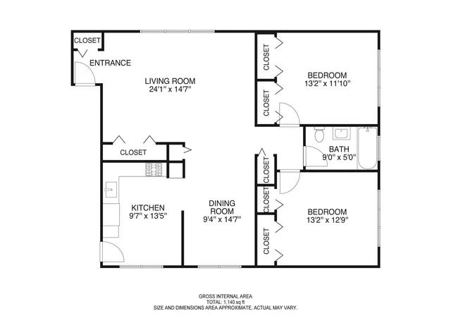 $2,095 | 8050 Niles Avenue, Unit 2E, Skokie, IL 60077