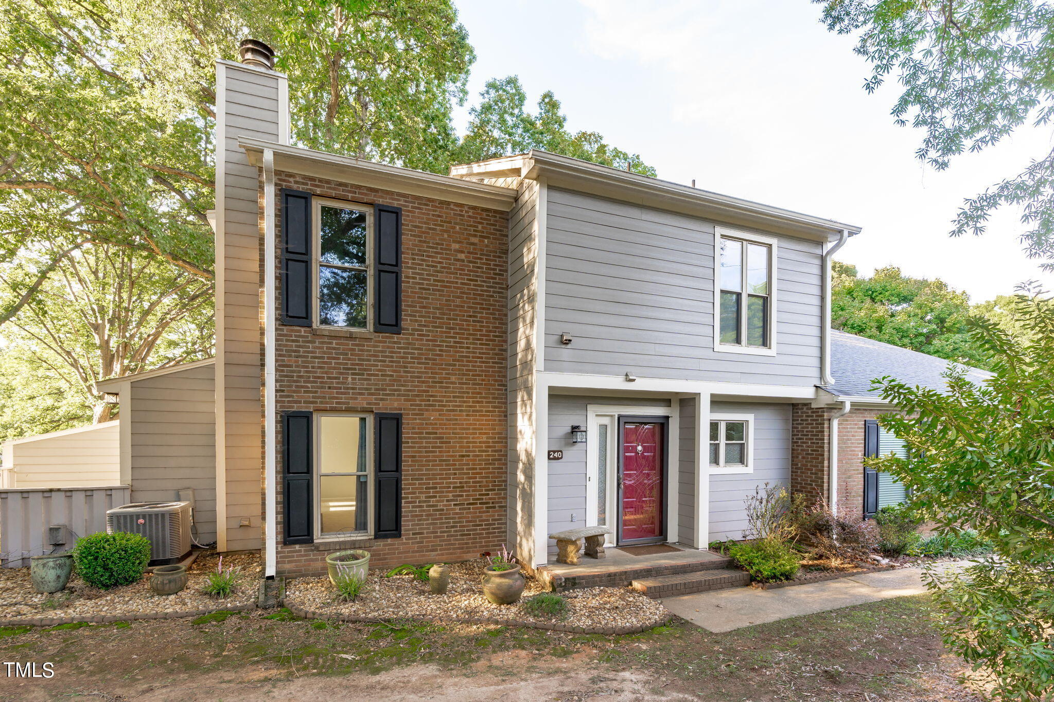 240 Clancy Circle Cary, NC 27511 - Photo 26 of 27 front view of house with a yard