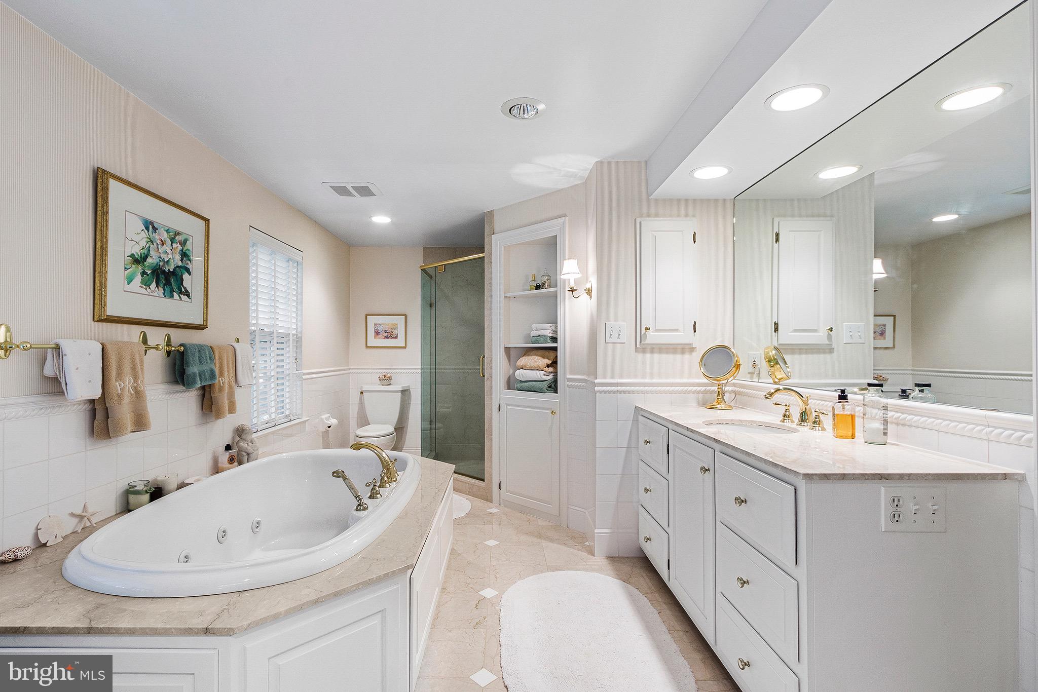 598 Bair Road Berwyn, PA 19312 - Photo 22 of 38 Adjacent remodelled main bathroom