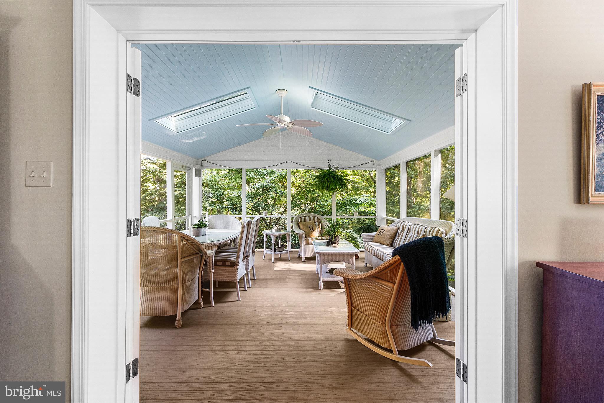 598 Bair Road Berwyn, PA 19312 - Photo 8 of 38 Porch view from LR