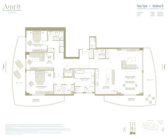 $3,495,000 | 3100 North Ocean Drive, Unit P905, Singer Island, FL 33404