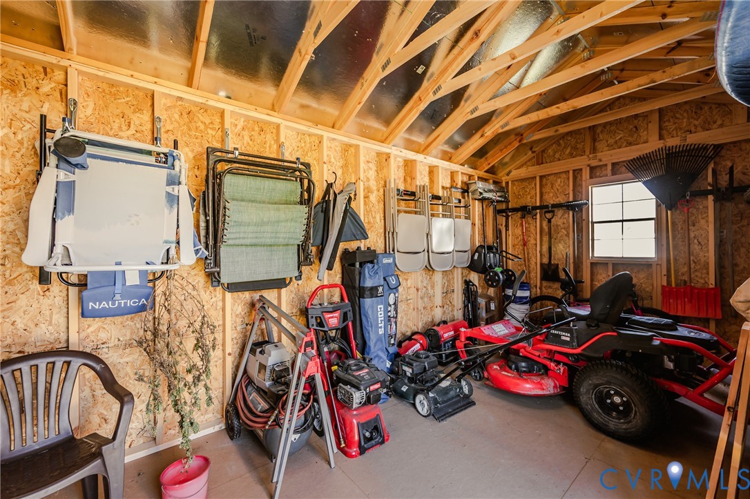 8518 Vaughan Road Petersburg, VA 23805 - Photo 41 of 45 Shed interior