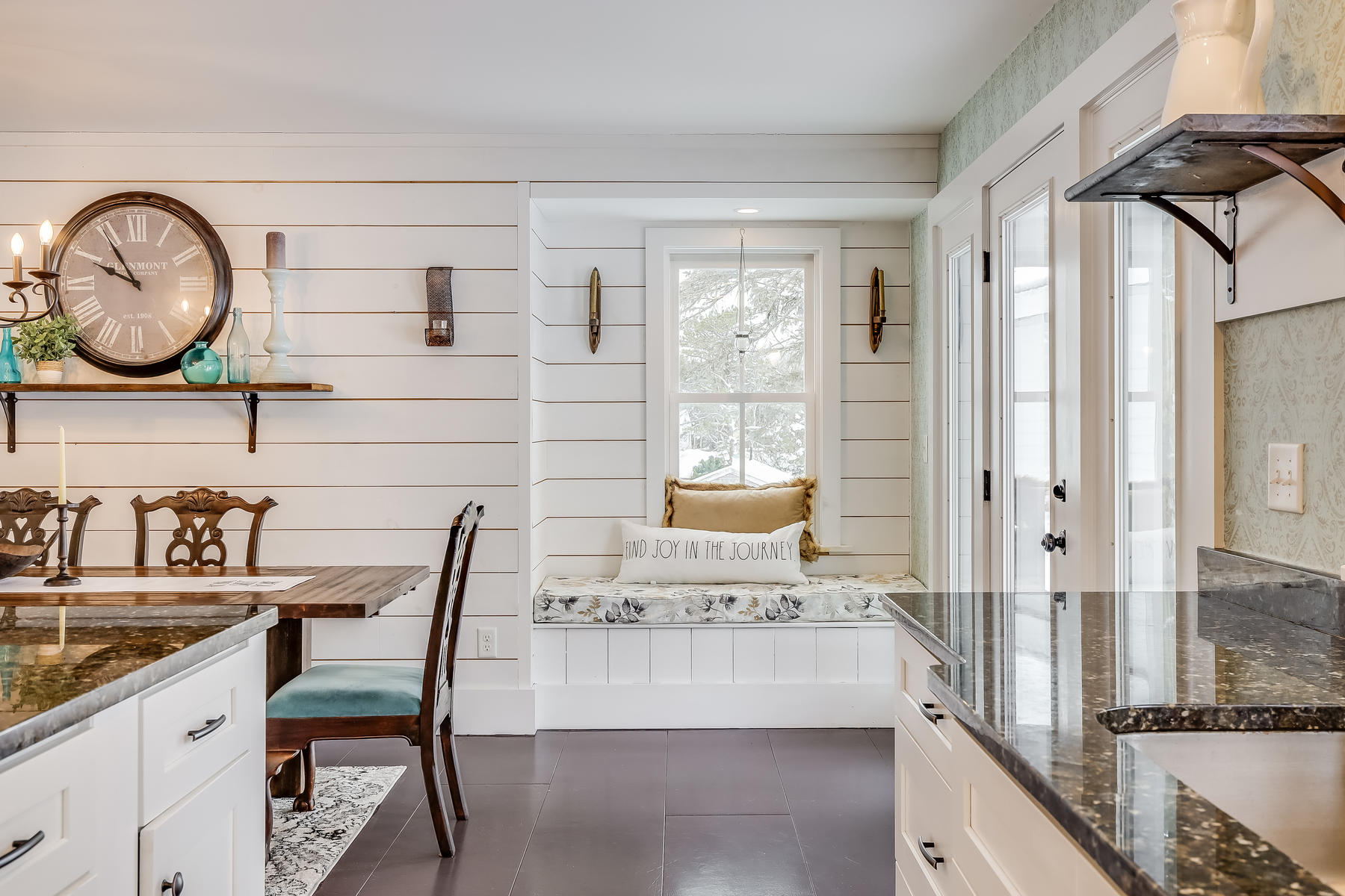 640 Setucket Road East Dennis, MA 02660 - Photo 14 of 57 a view of a bathroom with a sink and a mirror