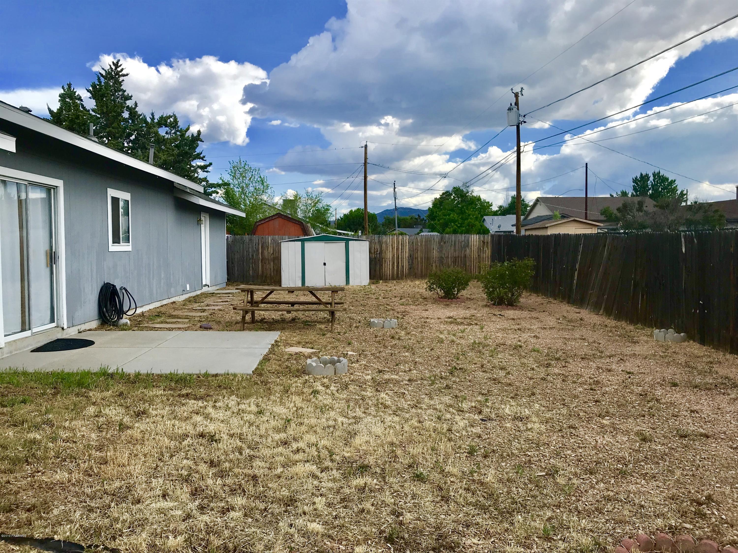 3428 North Tani Road Prescott Valley, AZ 86314 - Photo 24 of 24 024_Backyard and Storage Shed