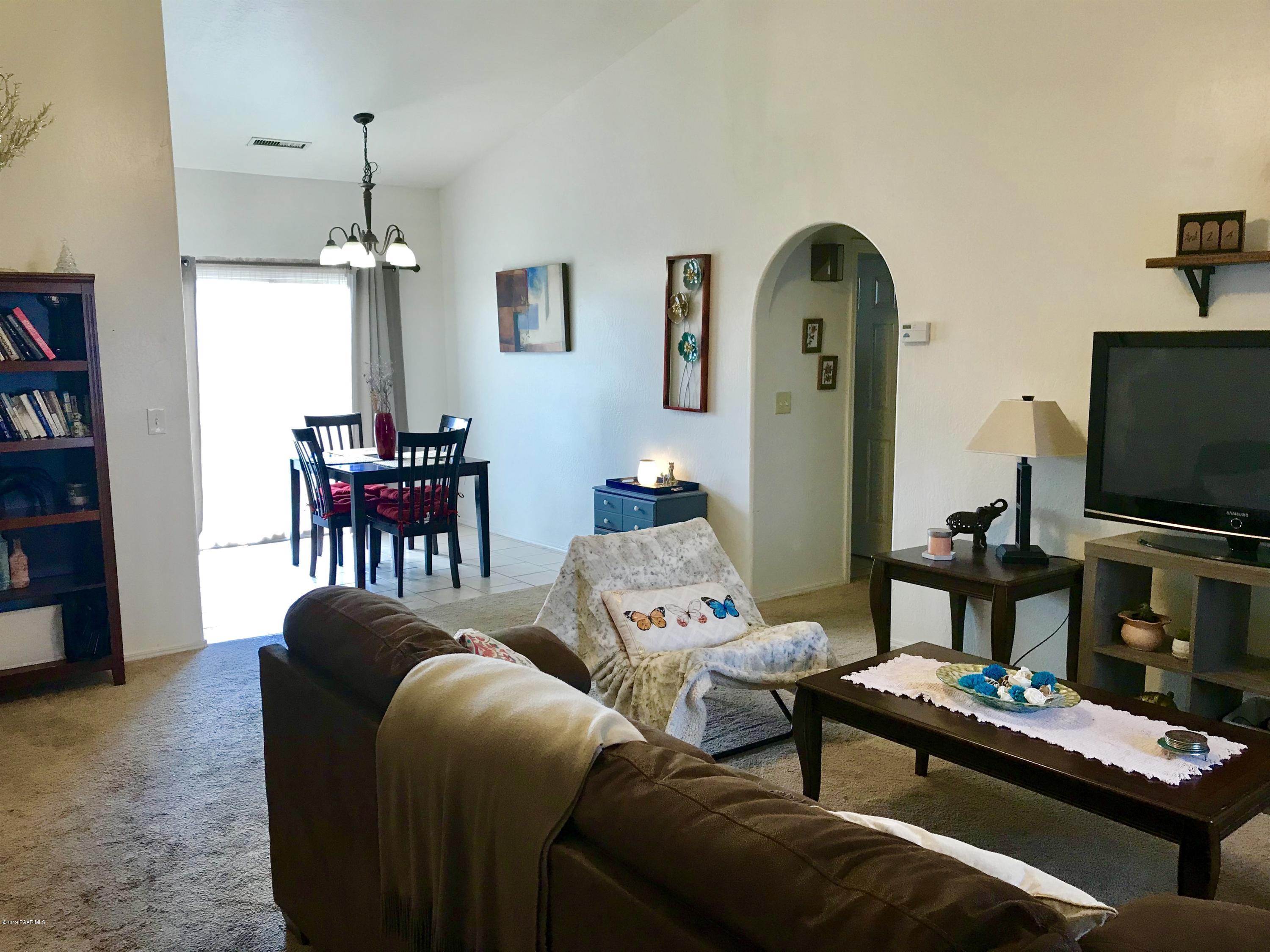 3428 North Tani Road Prescott Valley, AZ 86314 - Photo 4 of 24 004_Living Room and Dining Room