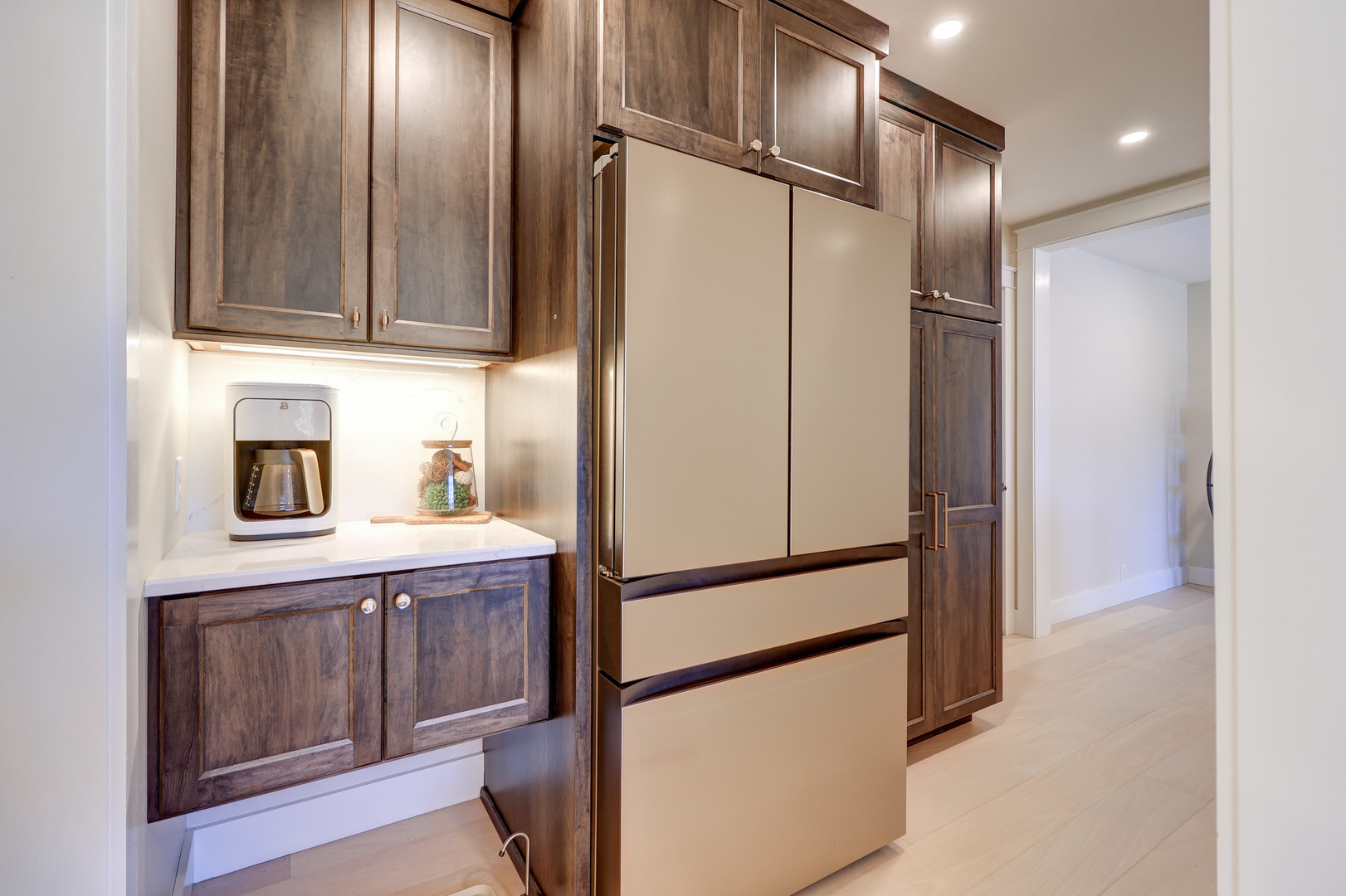 12749 Lawrence Road Sterling, IL 61081 - Photo 11 of 45 a kitchen with stainless steel appliances granite countertop a refrigerator and a sink