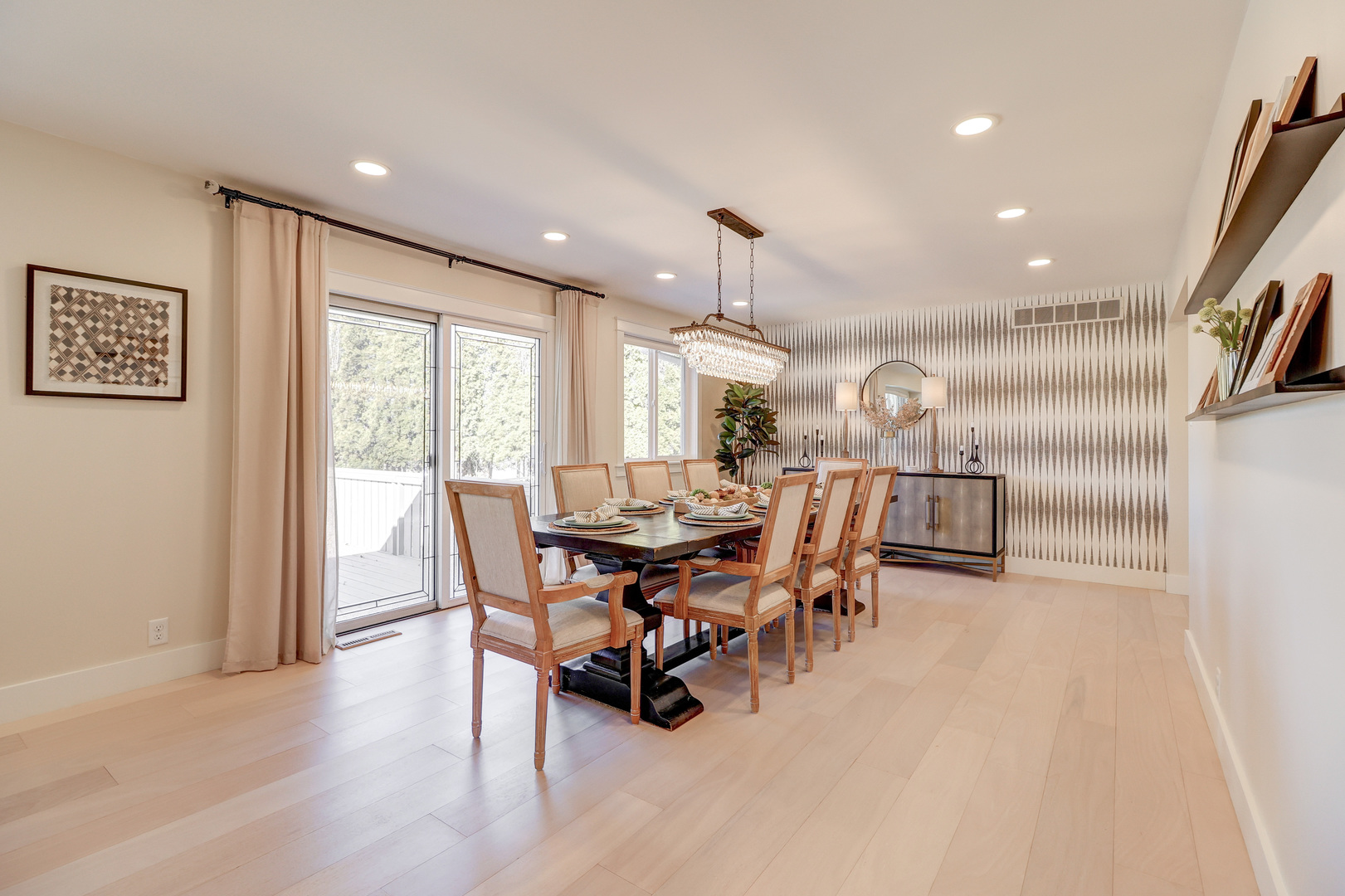 12749 Lawrence Road Sterling, IL 61081 - Photo 14 of 45 a view of a dining room with furniture and a rug