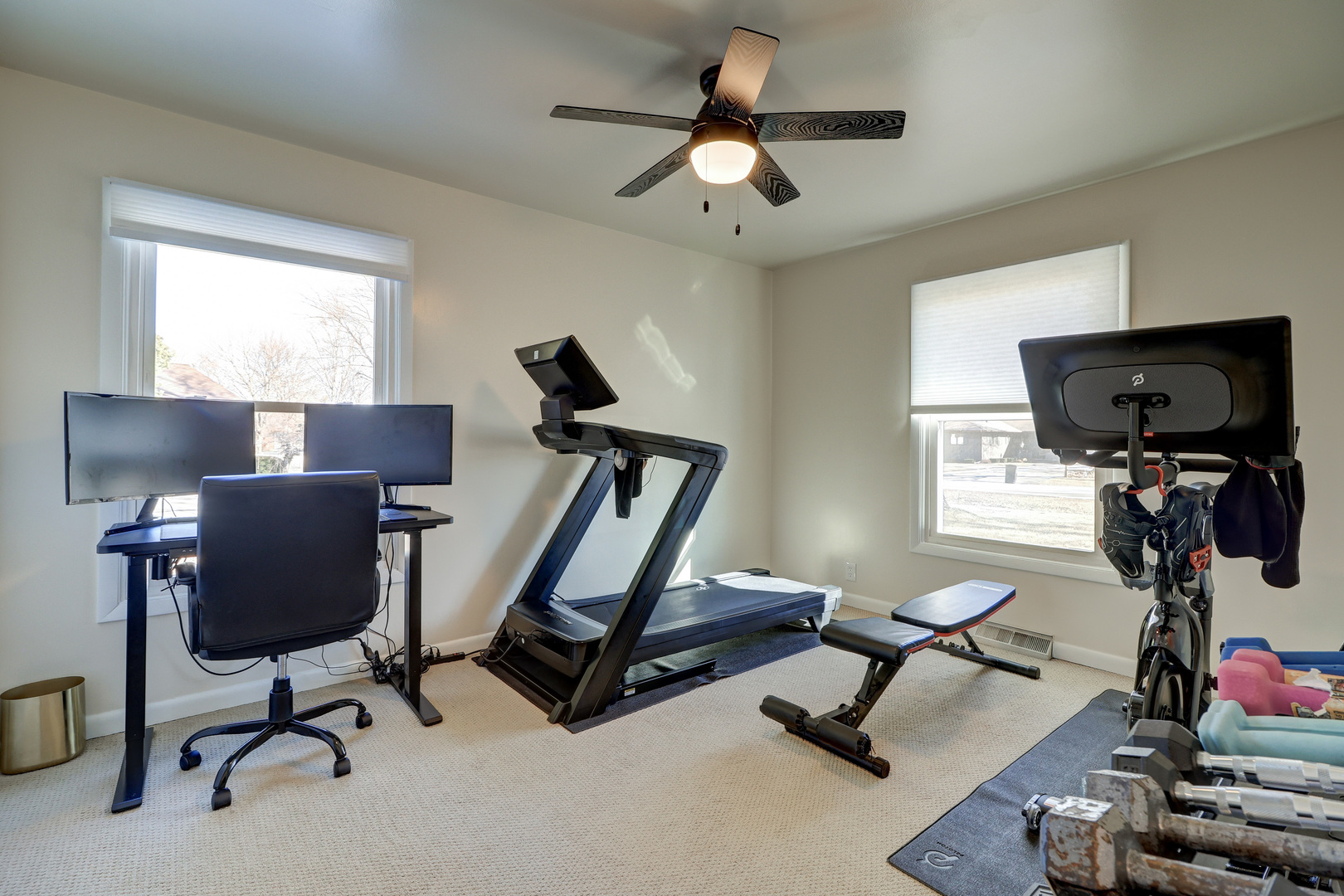 12749 Lawrence Road Sterling, IL 61081 - Photo 21 of 45 a view of a workspace with gym equipment
