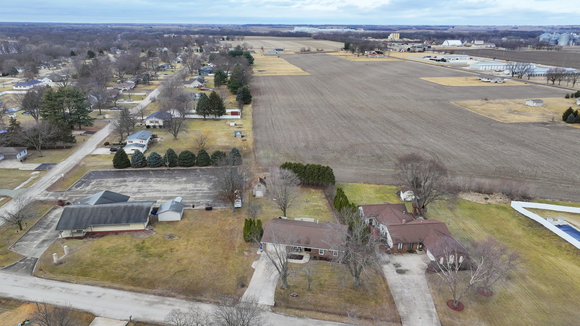 12749 Lawrence Road Sterling, IL 61081 - Photo 45 of 45 an aerial view of a house with outdoor space