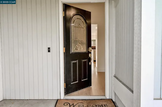 a view of a entryway door