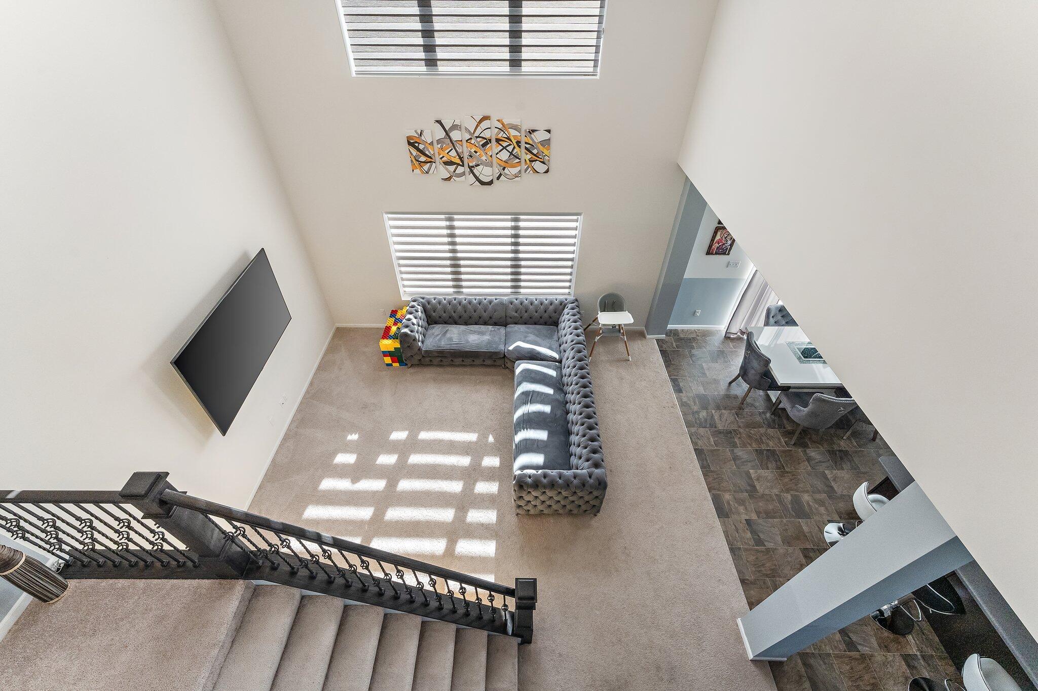 11539 Georgia Place Crown Point, IN 46307 - Photo 10 of 37 a view of staircase with white walls