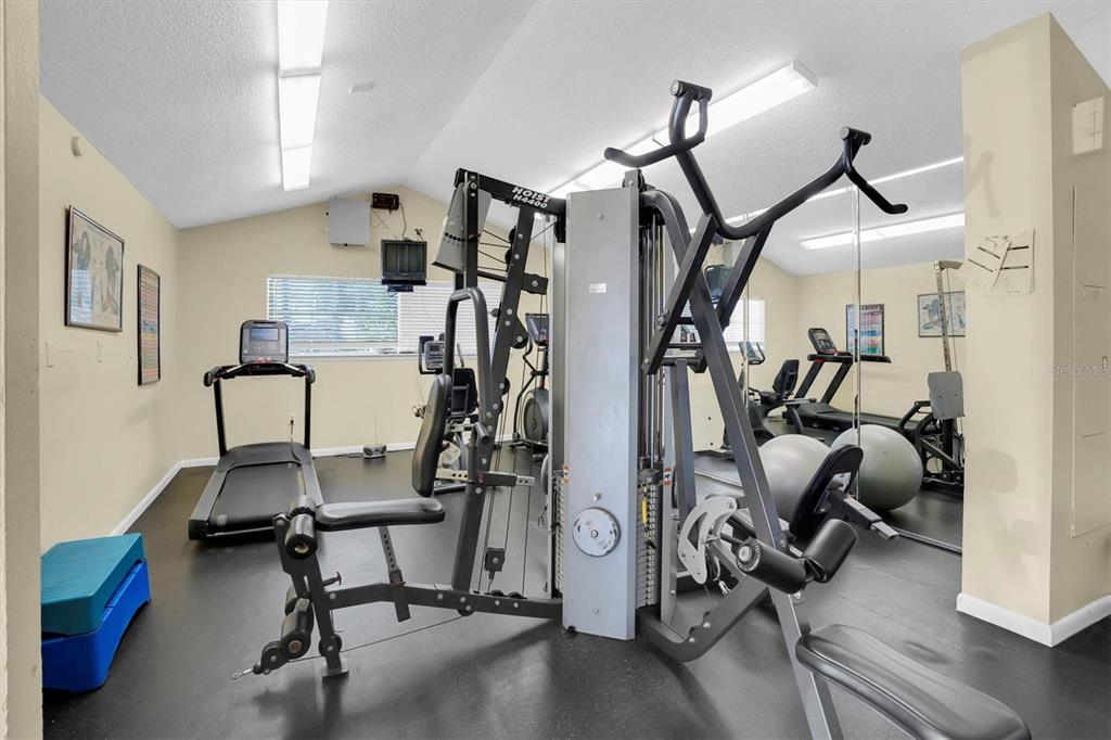 2500 Winding Creek Boulevard, Unit A104 Clearwater, FL 33761 - Photo 29 of 31 a view of a room with gym equipment