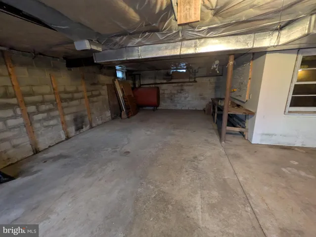 a view of storage and utility room