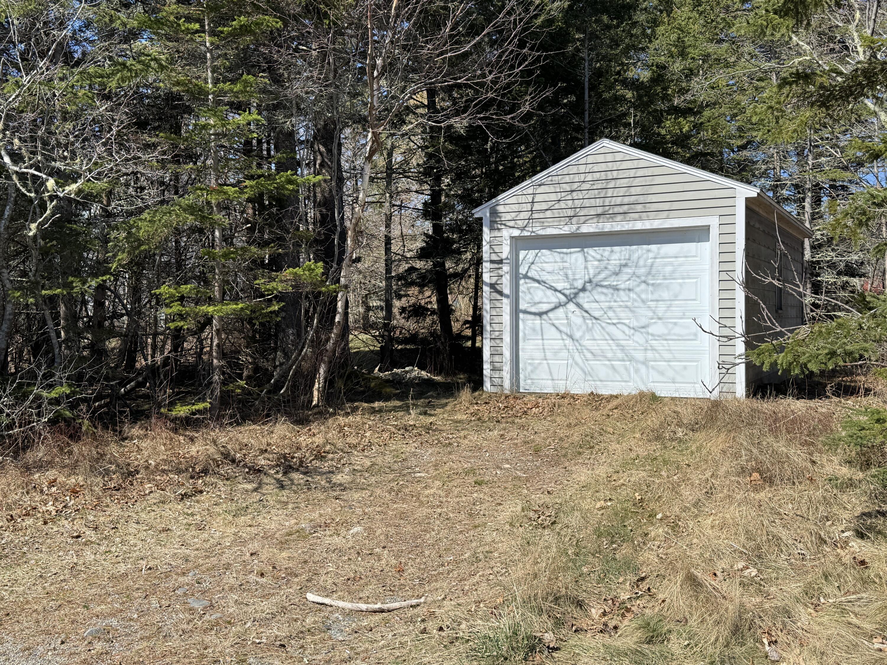 116 Bernard Road Bernard, ME 04612 - Photo 52 of 60 116 Bernard Road Garage from Columbia Av
