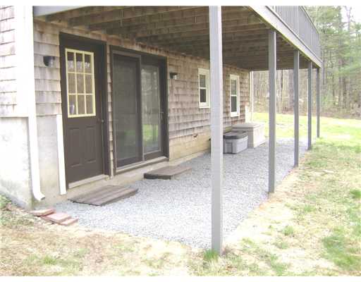 95 Tripps Corner Road Exeter, RI 02822 - Photo 18 of 20 Patio/Deck. Stone Patio From the Walkout Lower Level