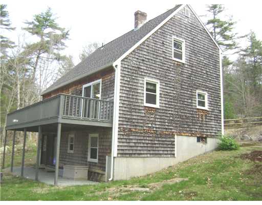95 Tripps Corner Road Exeter, RI 02822 - Photo 19 of 20 Exterior Back. 3 Levels of Living with 5 yr new Windows and Sliders