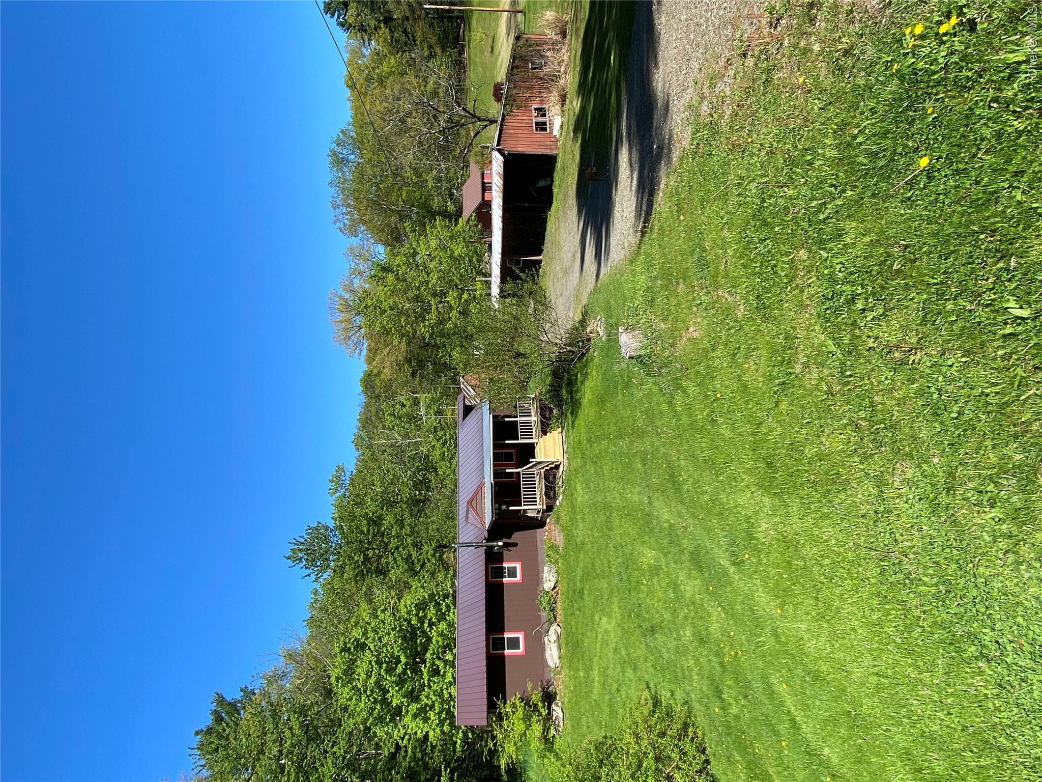 74 Lamoree Road Rhinebeck, NY 12572 - Photo 3 of 22 a view of house with swimming pool and yard