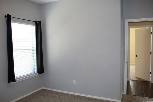 a small space with a window