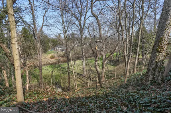 a view of a house with a yard and large tree