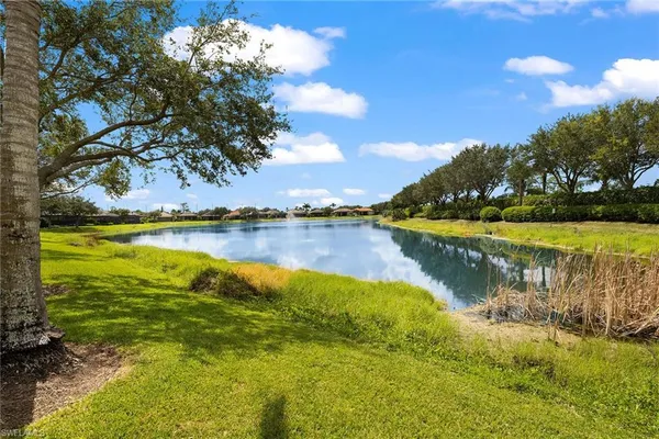 a front view of house and yard with green space
