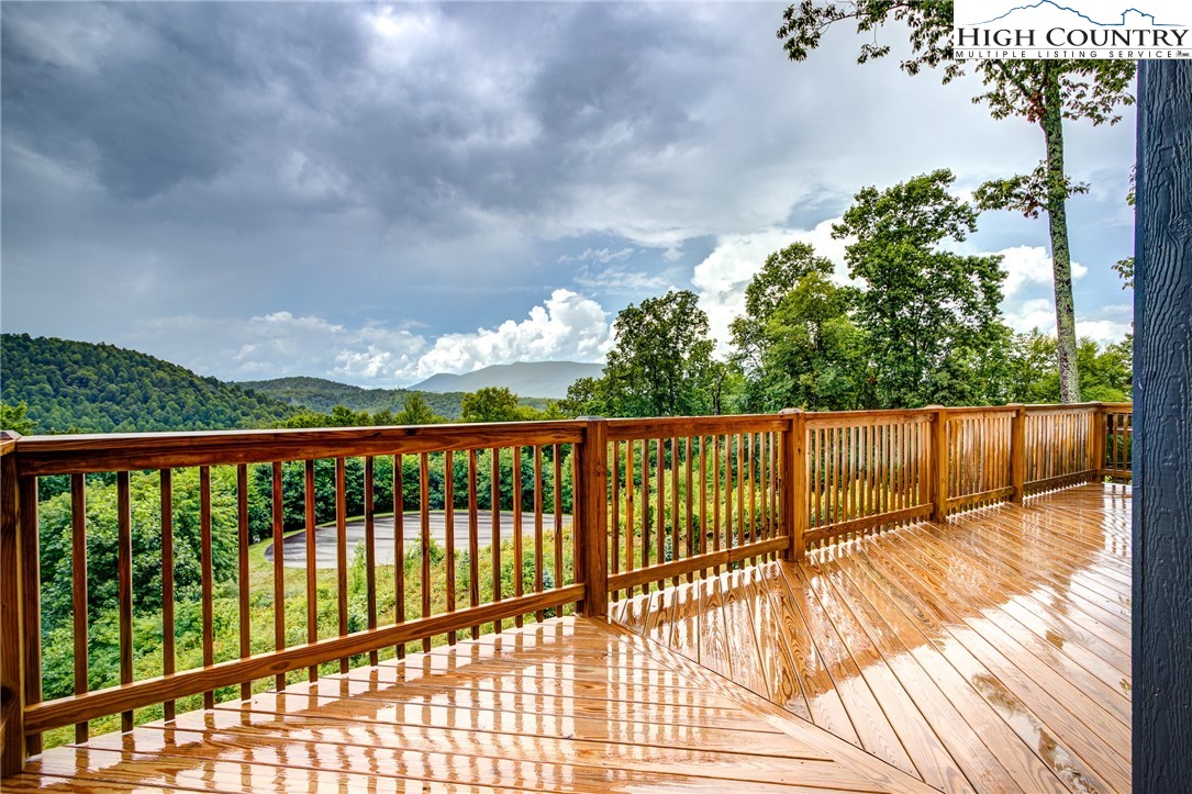 111 Boca Ridge Road Boone, NC 28607 - Photo 37 of 44 a view of balcony with wooden floor