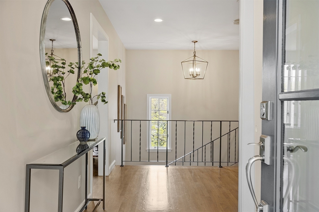 3 B Pelham Road Lexington, MA 02421 - Photo 3 of 41 a view of a hallway with windows
