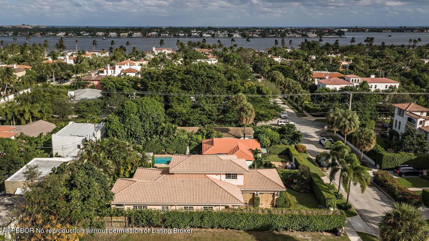 309 Valencia Road West Palm Beach, FL 33401 - Photo 24 of 24 an aerial view of a house with a yard