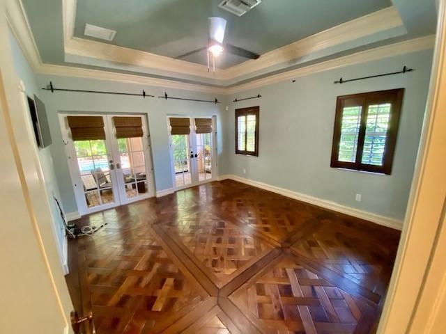 309 Valencia Road West Palm Beach, FL 33401 - Photo 8 of 24 a view of a livingroom with wooden floor and a fireplace