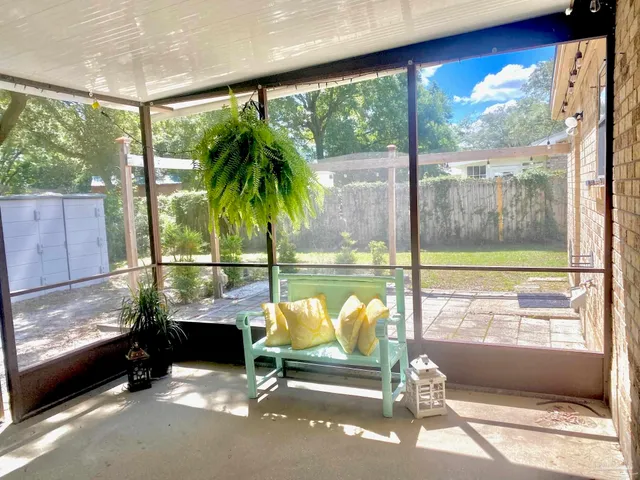 a view of an empty room with window