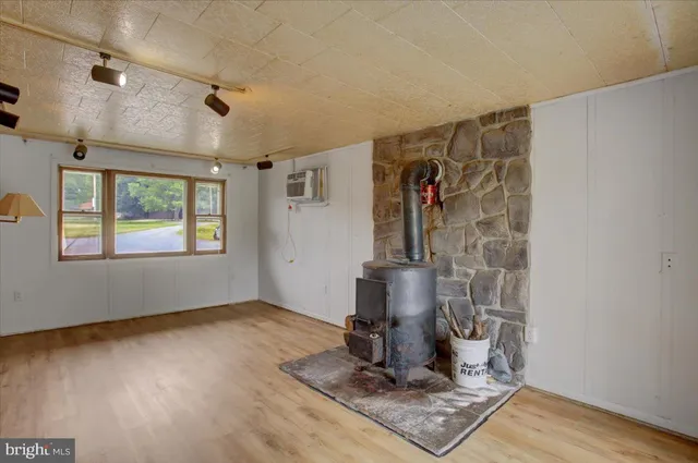 a room with storage and utility