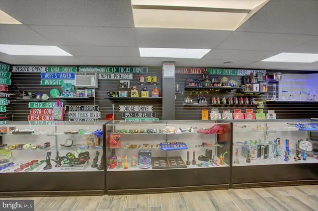 a room with lots of different kinds of fruit and vegetables