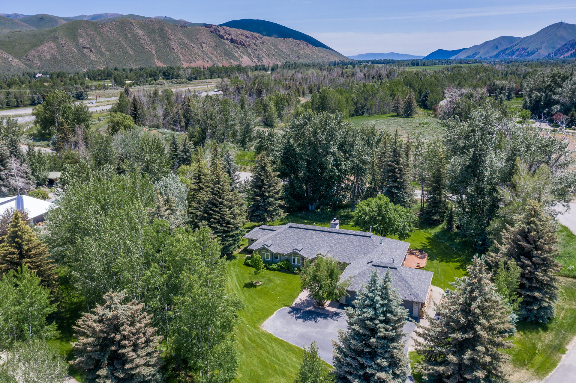 102 Willow Road Hailey, ID 83333 - Photo 35 of 38 Aerial facing south