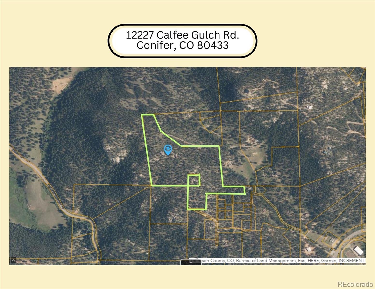 12227 Calfee Gulch Road Conifer, CO 80433 - Photo 43 of 43 a picture of door