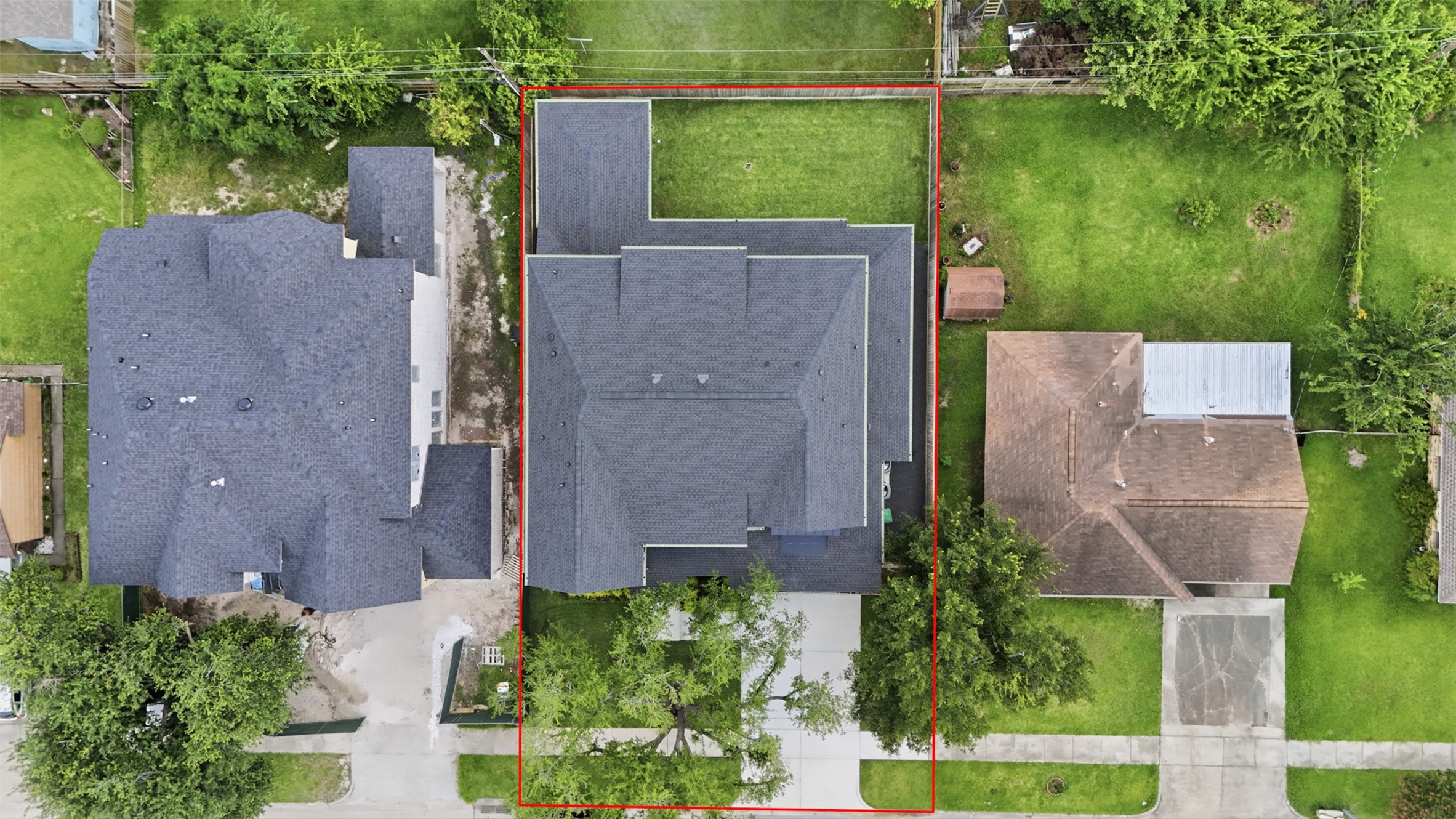8021 Turquoise Lane Houston, TX 77055 - Photo 45 of 46 Aerial view of the property