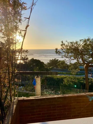 a view of city from a terrace