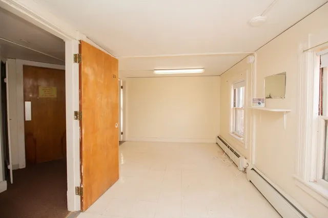 wooden floor in a empty room