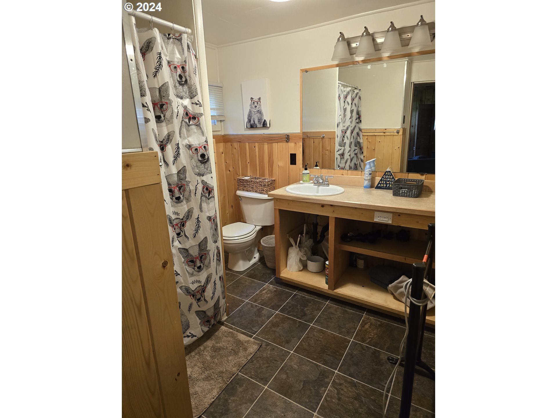 59975 Pollock Road Joseph, OR 97846 - Photo 9 of 34 a bathroom with a sink and a mirror