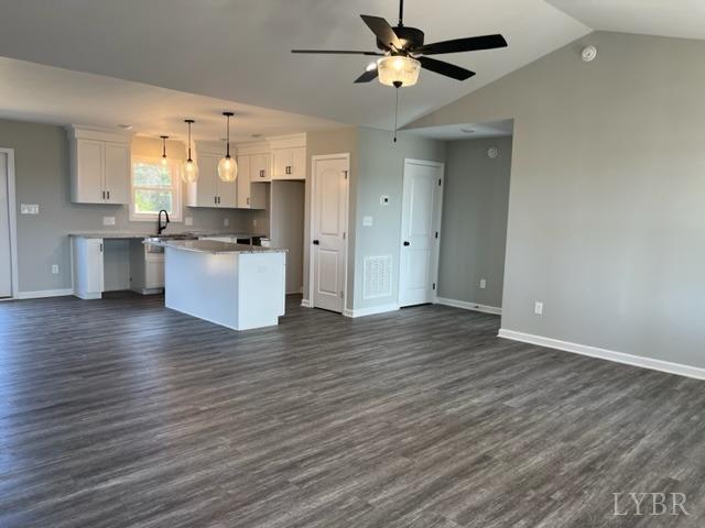 5794 Stage Road Concord, VA 24538 - Photo 5 of 32 a view of kitchen with cabinets appliances wooden floor and window