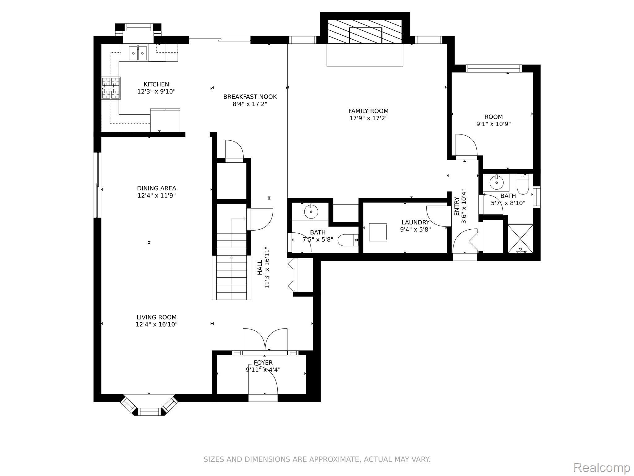 949 Homestead Court Rochester, MI 48309 - Photo 36 of 39 Homestead Floorplan 1.jpg