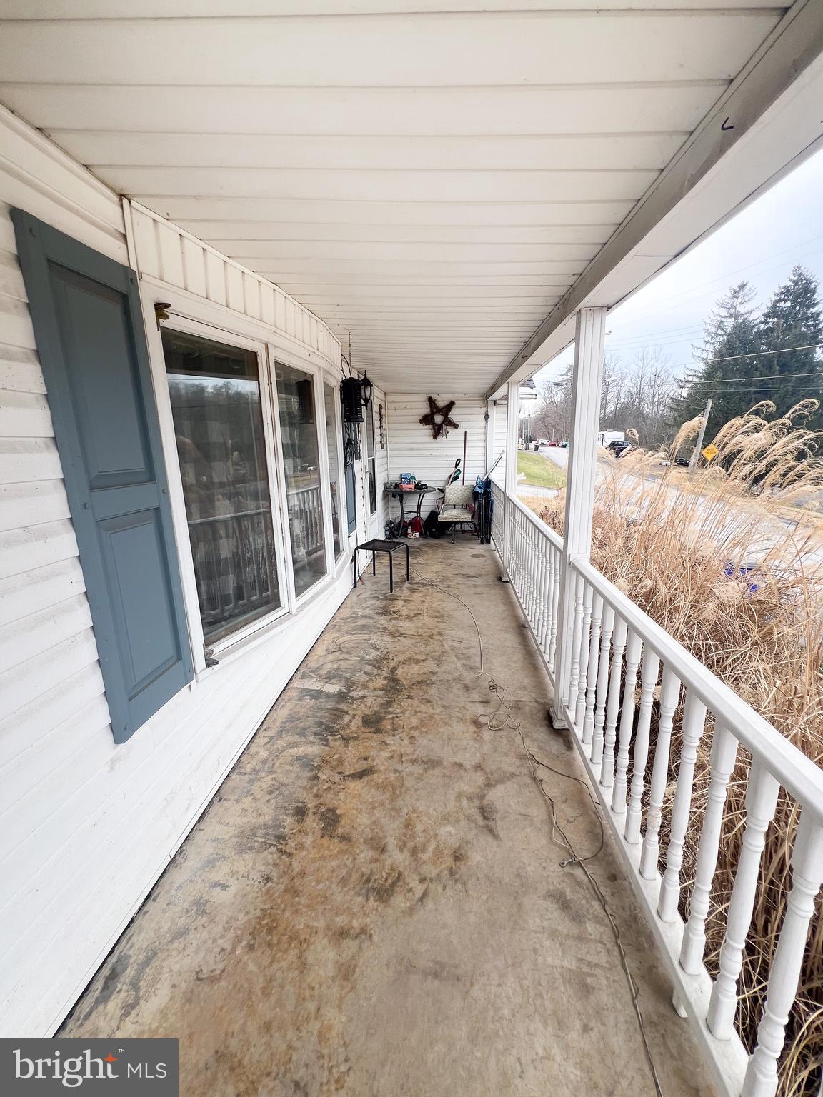 186 West Railroad Street Reedsville, PA 17084 - Photo 21 of 28 a view of porch with seating space